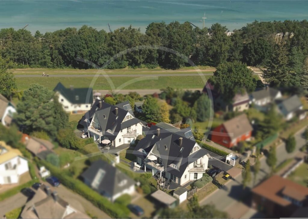 Hausansicht mit Ostseelage