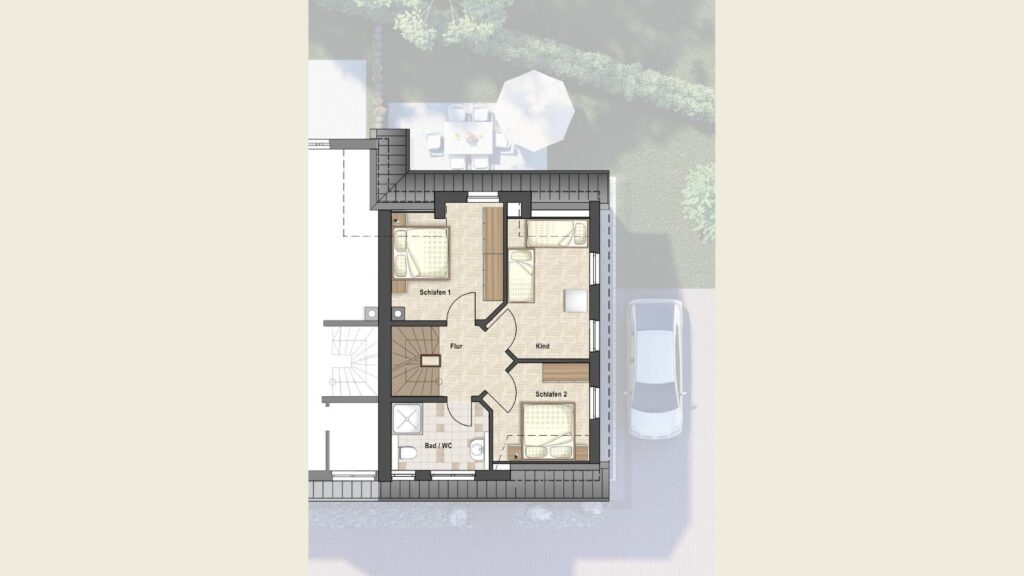 Grundriss Dachgeschoss
