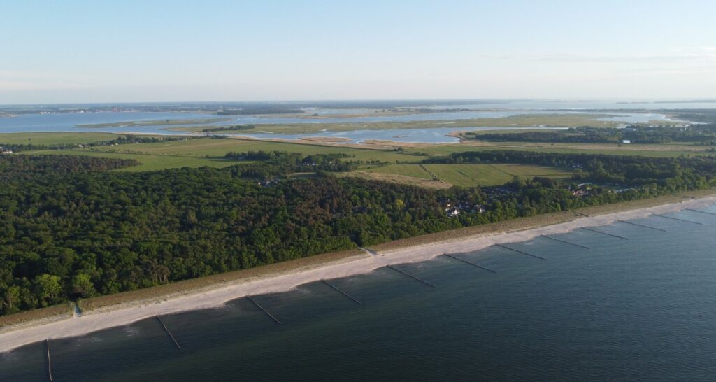 Drohnenaufnahme Fischland Darß Zingst