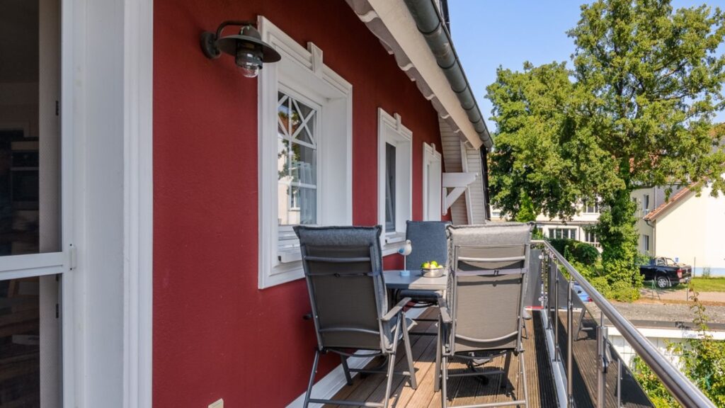 Großer Balkon gen Osten