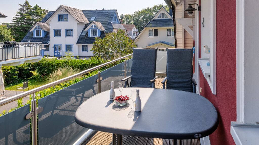 Großer Balkon gen Osten