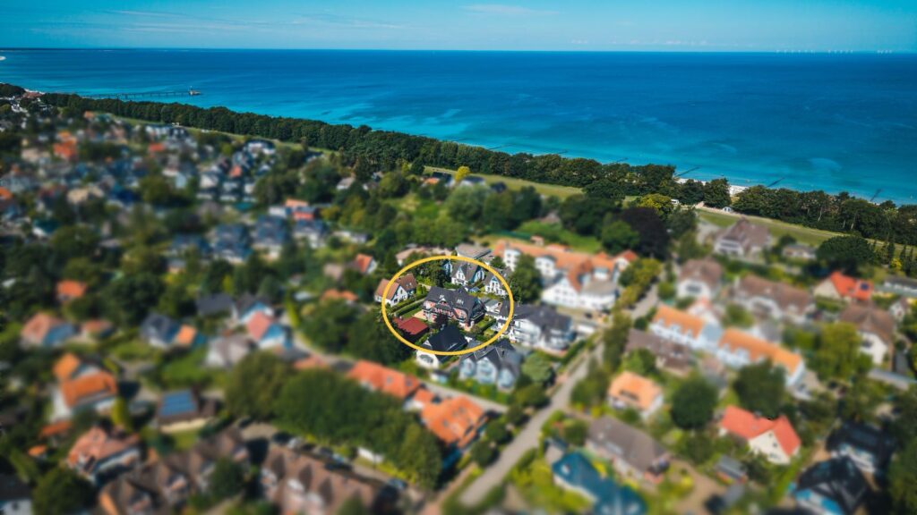 Wohnung mit 2 Balkonen an der Ostsee
