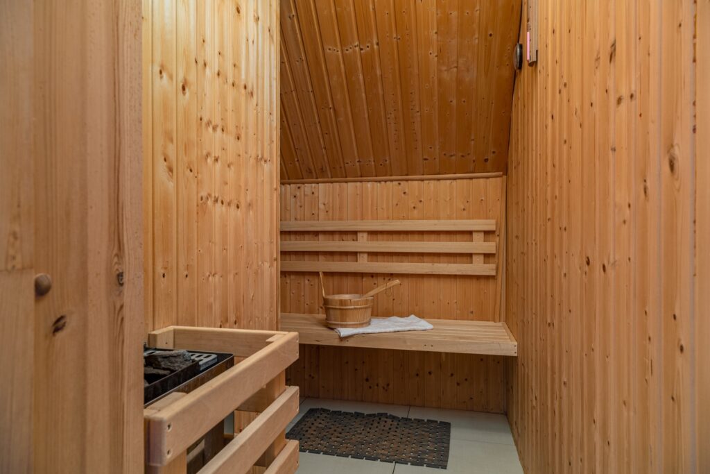 Sauna im Haus
