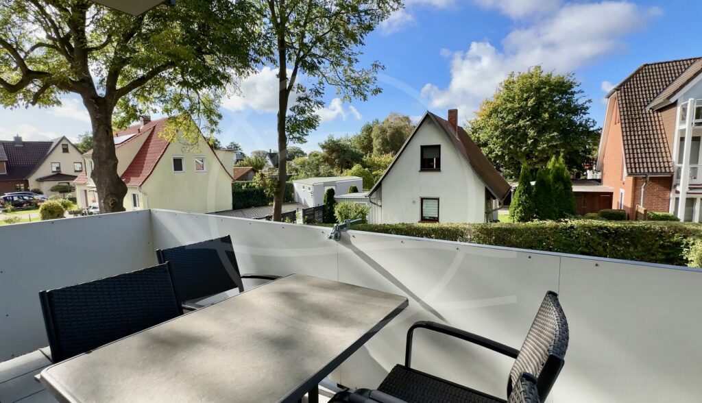 Balkonausblick gen Westen
